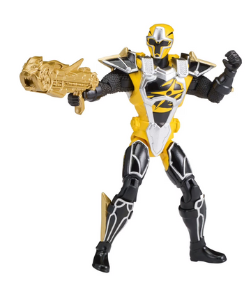 Power Rangers Super Ninja Steel NINJA STEEL MODE YELLOW RANGER パワーレンジャー・スーパーニンジャスティール 5インチアクションフィギュア ニンジャスーパースティールモード イエローレンジャー キニンジャー [未開封]