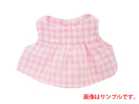 メルちゃん 服・小物 ピンク色のチェックトップス 単品